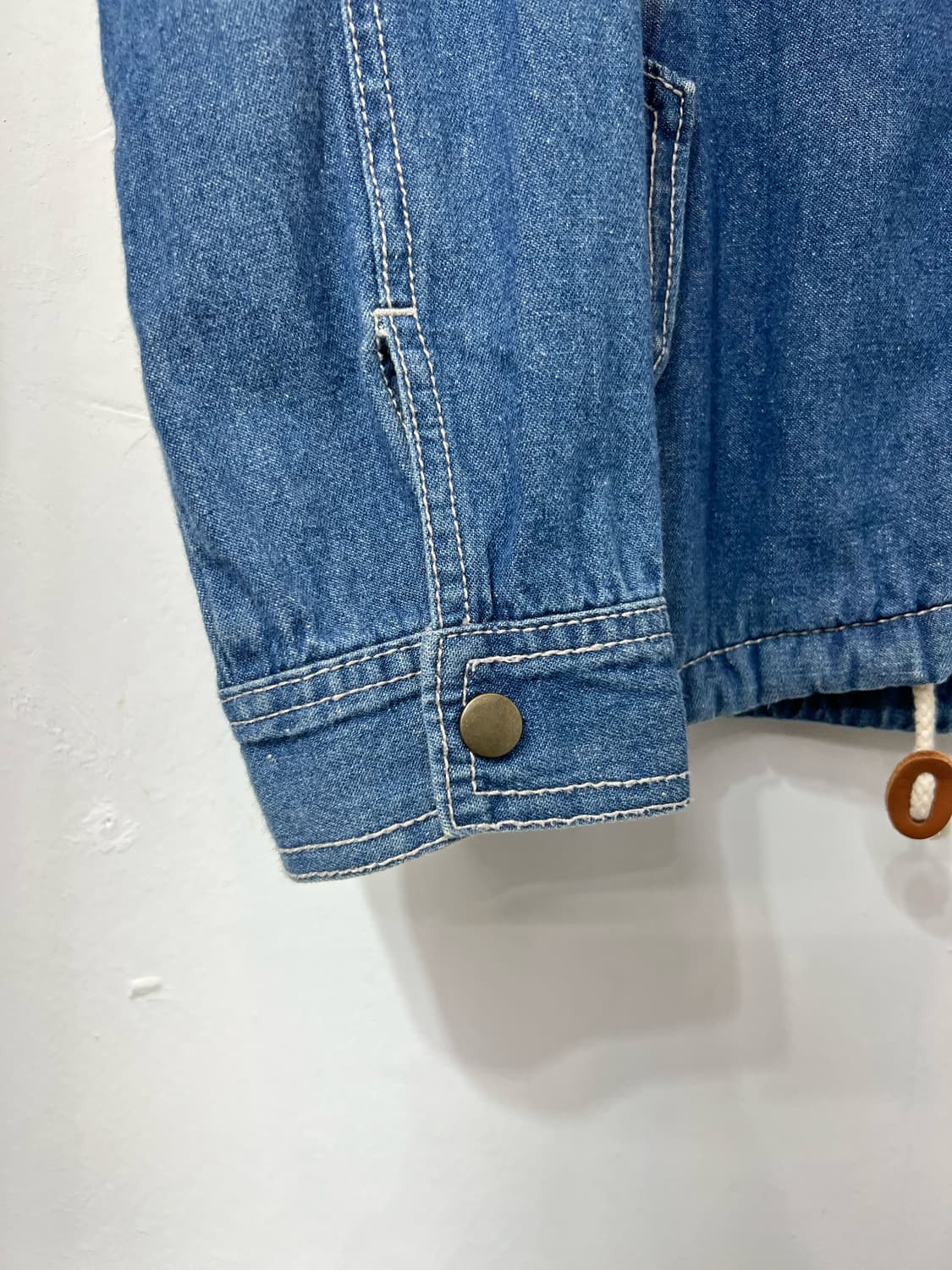 👧🏻OLIVEdesOLIVE Denim Hooded Jacket 상품이미지5