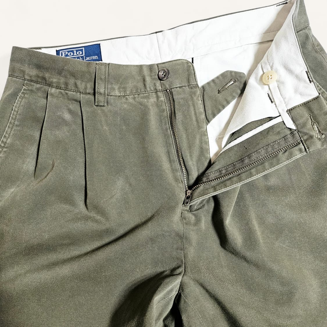 [30][폴로 랄프로렌] 00's 투플리츠 클래식 치노팬츠 상품이미지4