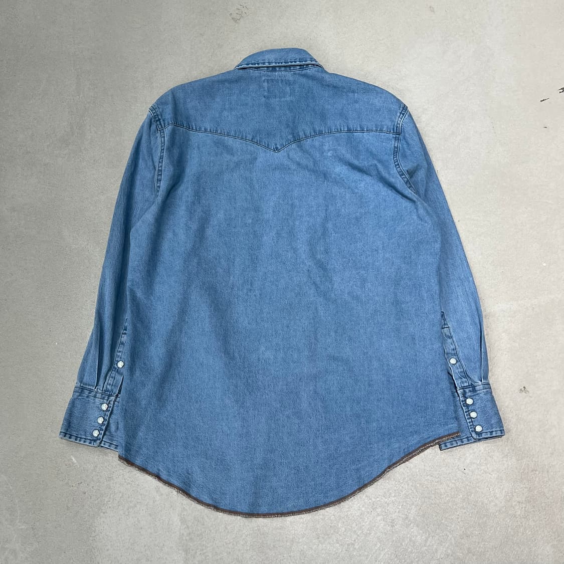 랭글러 워크 데님셔츠 s09113 상품이미지2