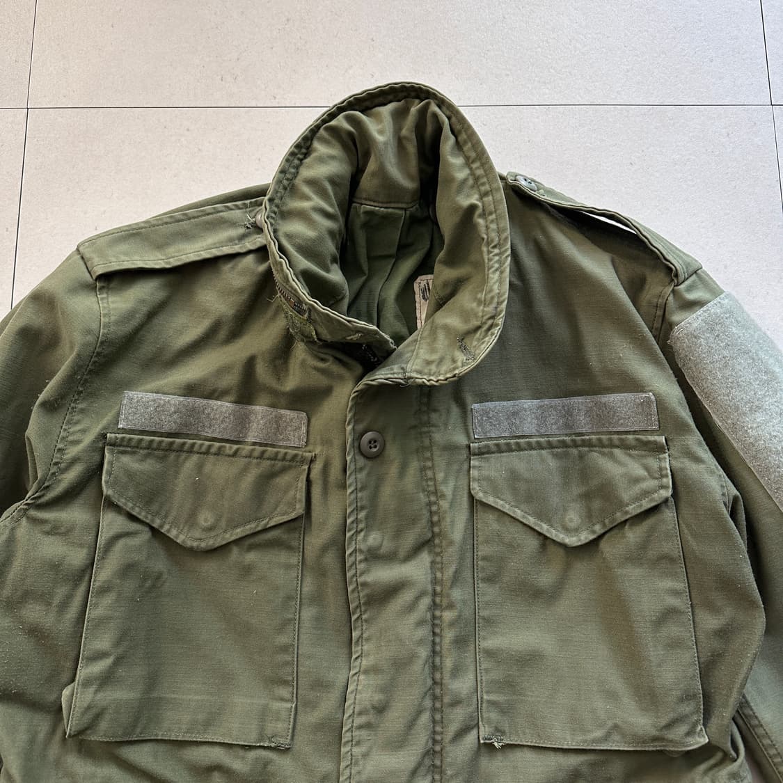 80년작 미군 M65 필드자켓 3세대 스몰숏  상품이미지2