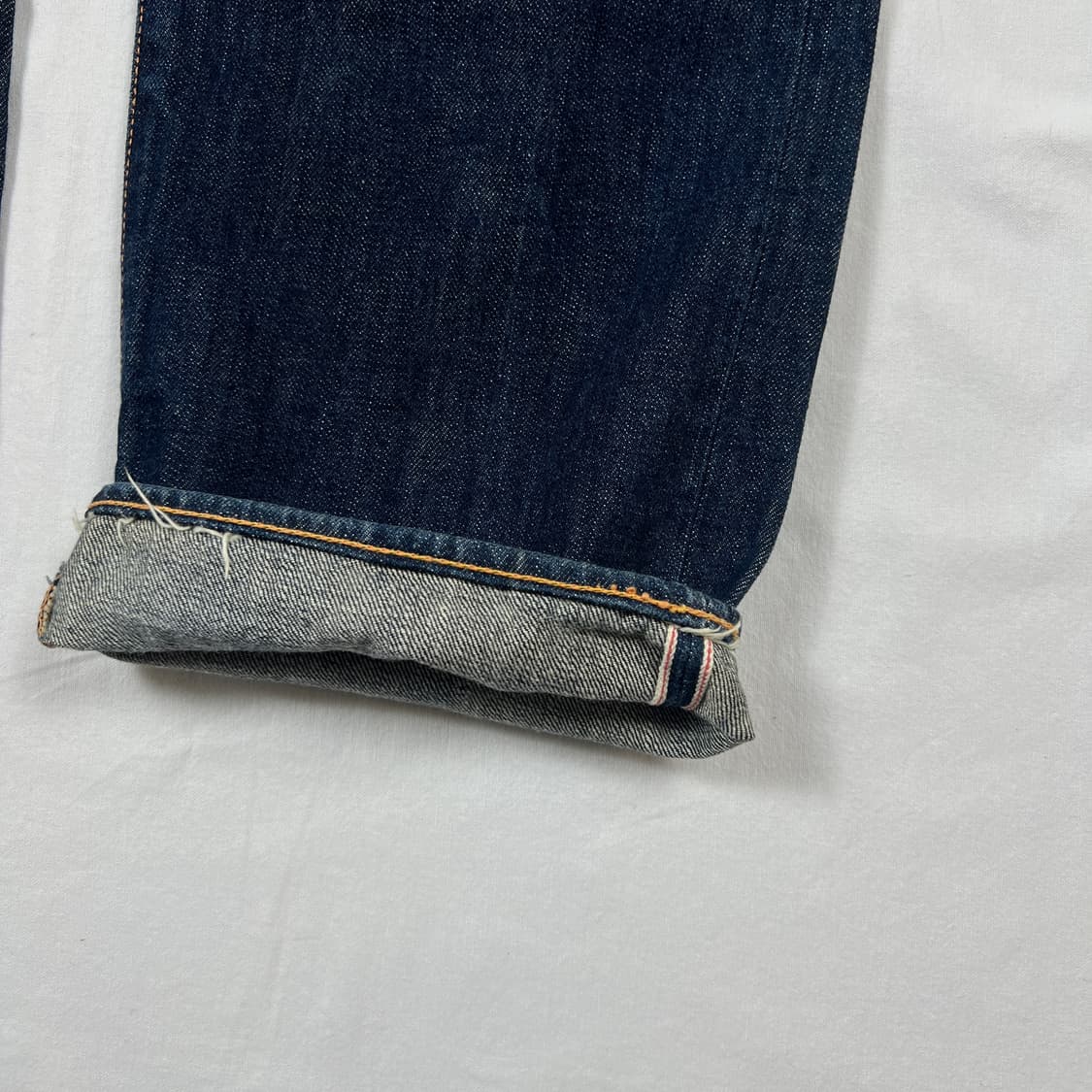 에비수 evisu no.2 핑크 빅로고 셀비지 데님팬츠 청바지 상품이미지6