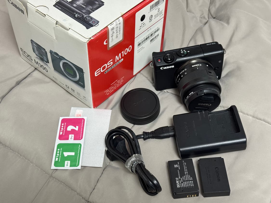 작화포함) 캐논 eos m100 카메라 번들렌즈 세트 상품이미지1