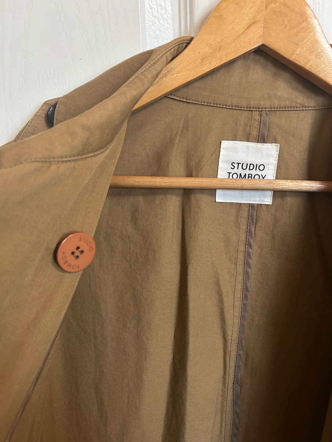 톰보이 여성 오버핏 트렌치코트 상품이미지6