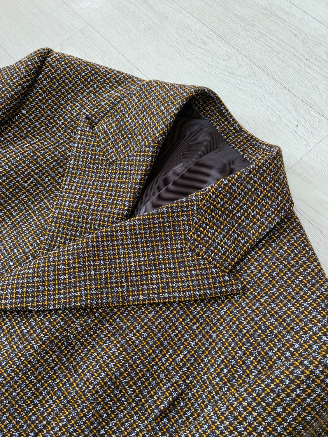 [38] 우영미 20FW 체크 블레이저 재킷 상품이미지3