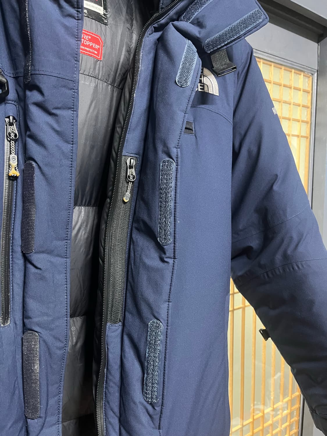 [M]노스페이스 히말라야 패딩 네이비 상품이미지2