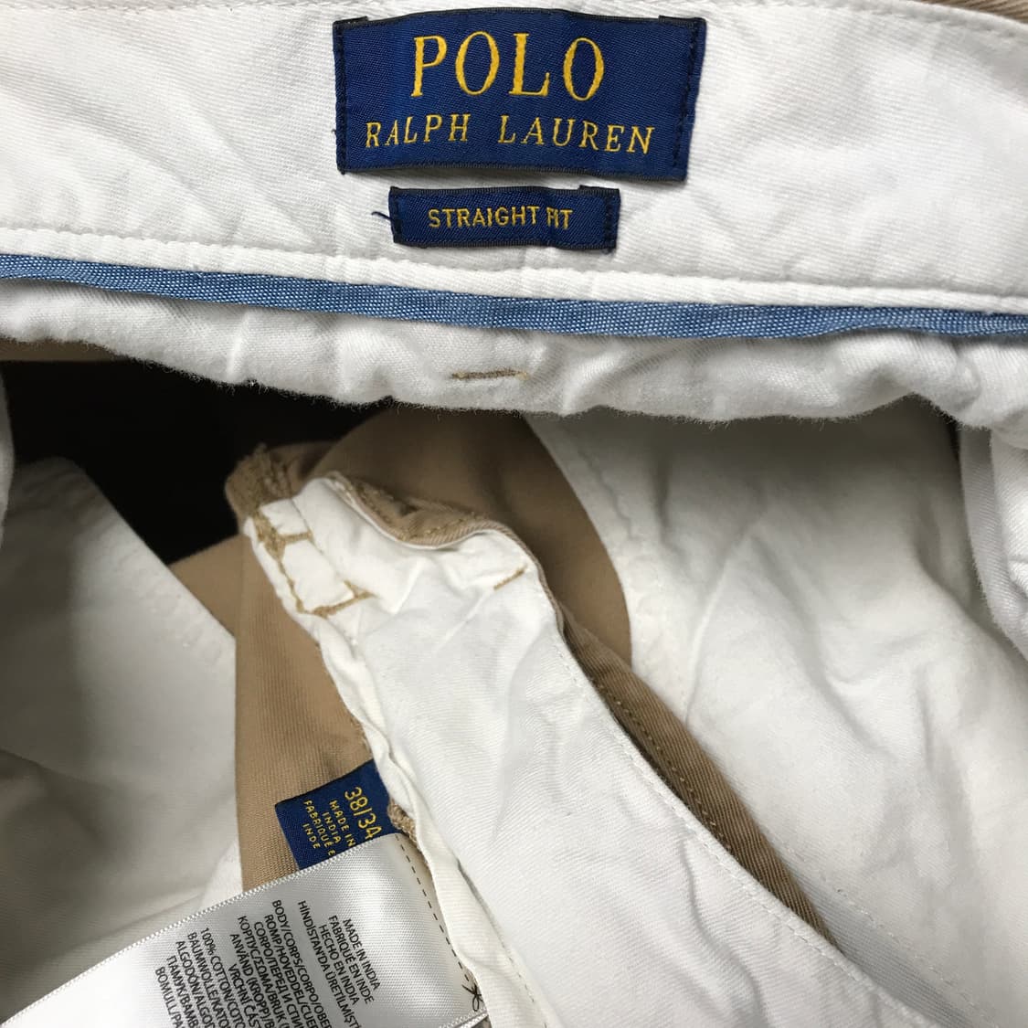 폴로 랄프로렌 멀티 자수 치노 팬츠 베이지 38/34 상품이미지5