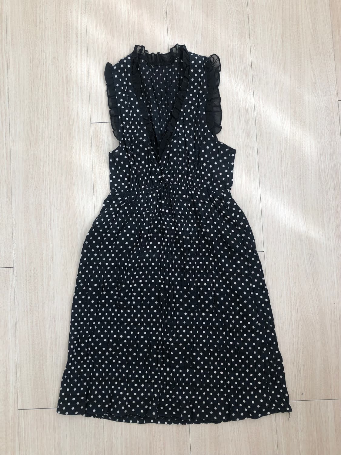 힙러블리 도트 레이어드 코디 상품이미지9