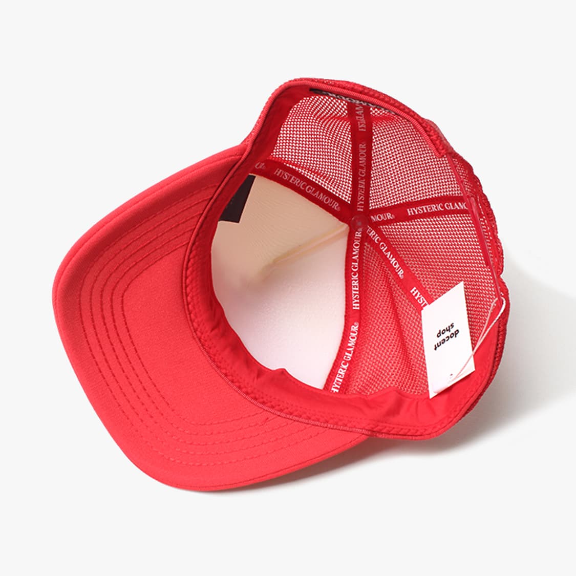  HYSTERIC GLAMOUR "Red Mesh Cap" 상품이미지5