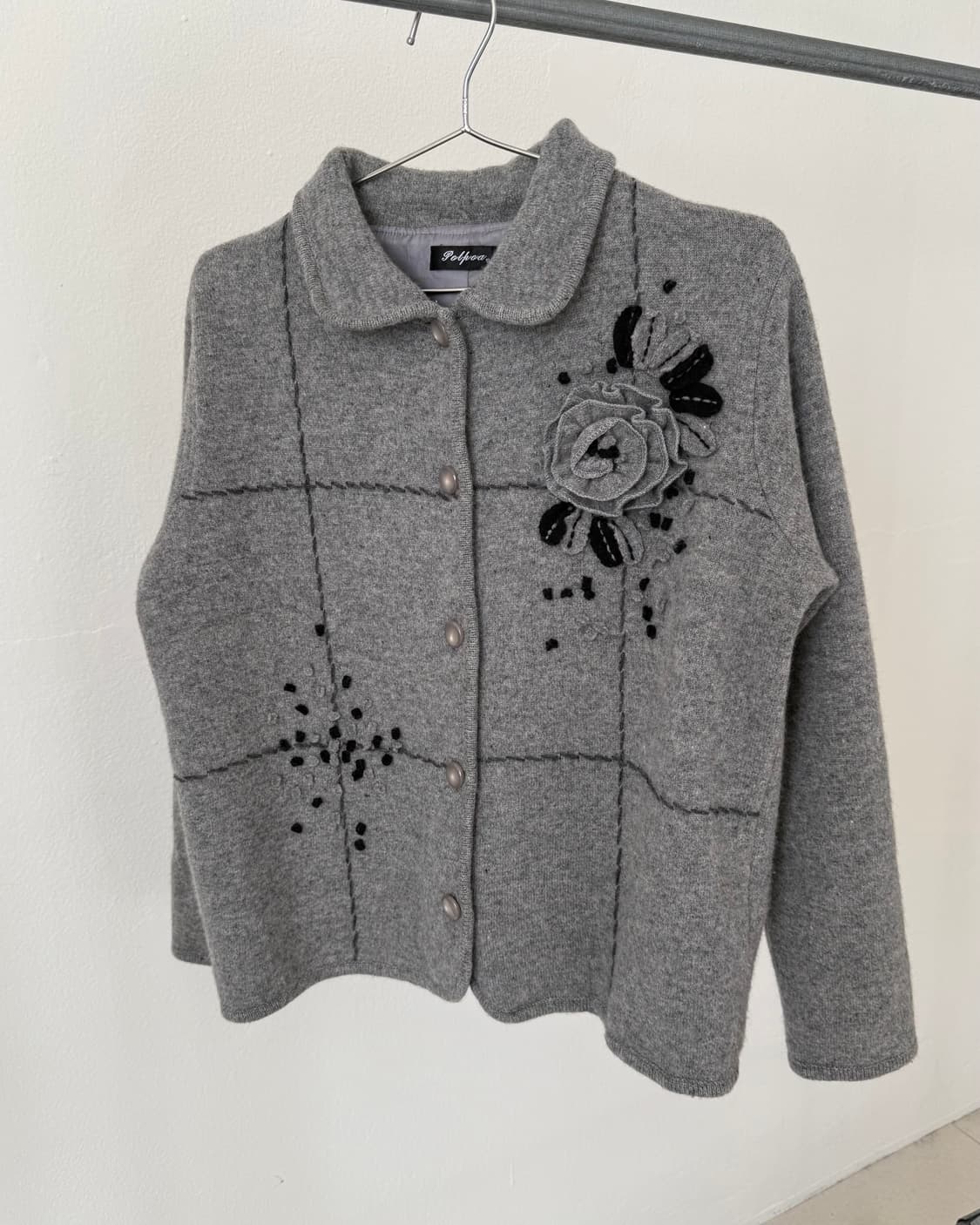 빈티지 니트 자켓 상품이미지3