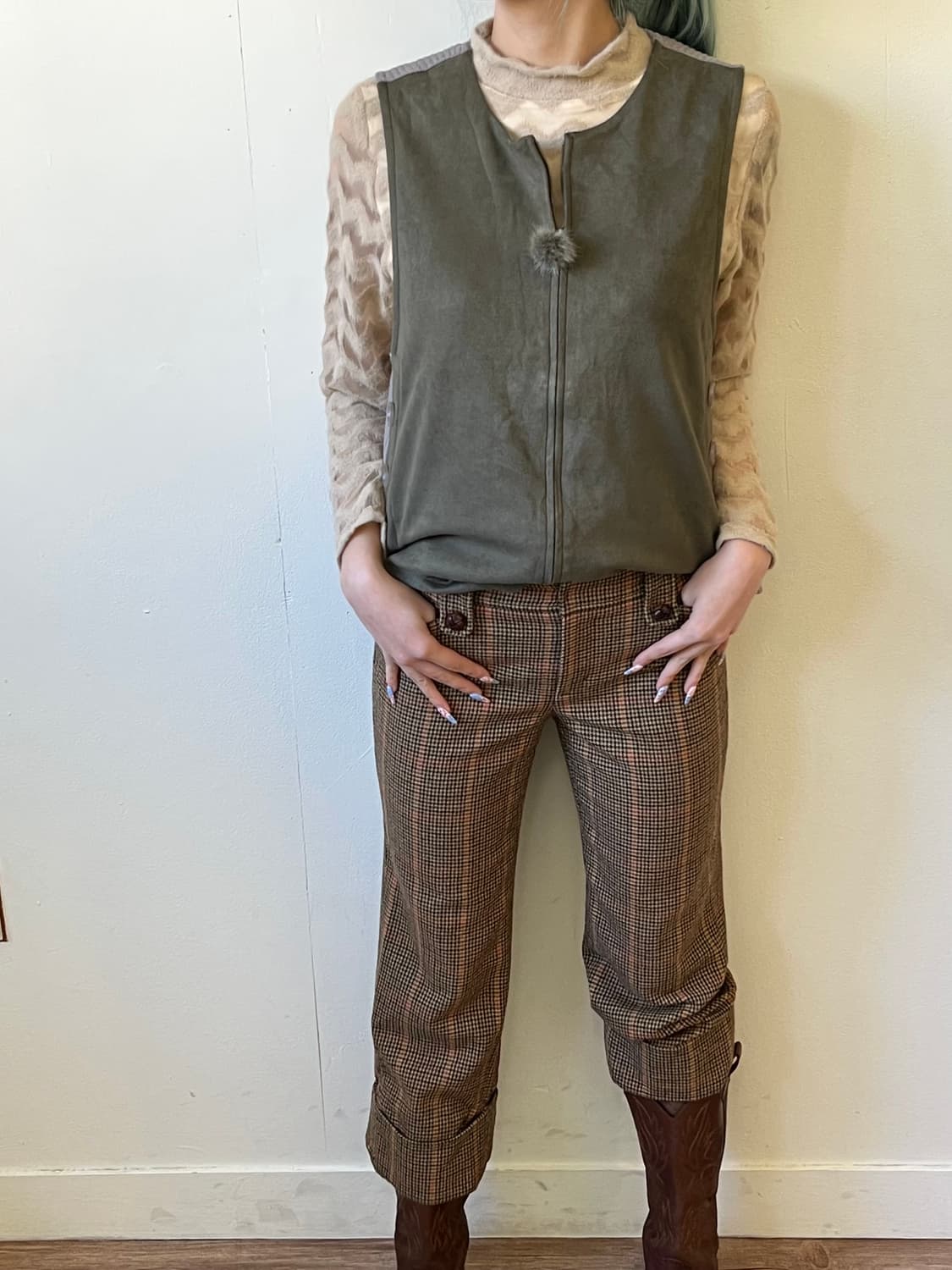 버버리 하운드투스 웅 팬츠 상품이미지5