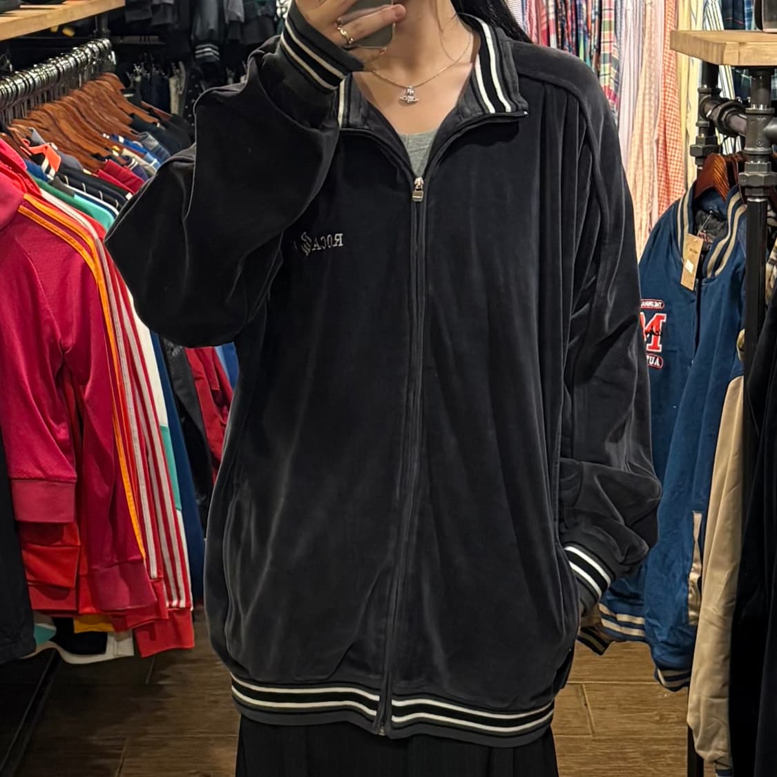 [HI] VTG 벨벳져지 딥그레이 상품이미지3