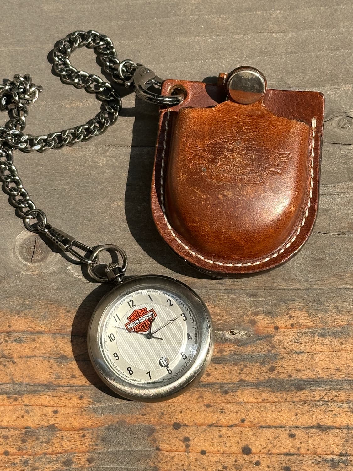 Harley-Davidson 빈티지 포켓워치 키링 체인💥⏱️⛓️ 상품이미지5