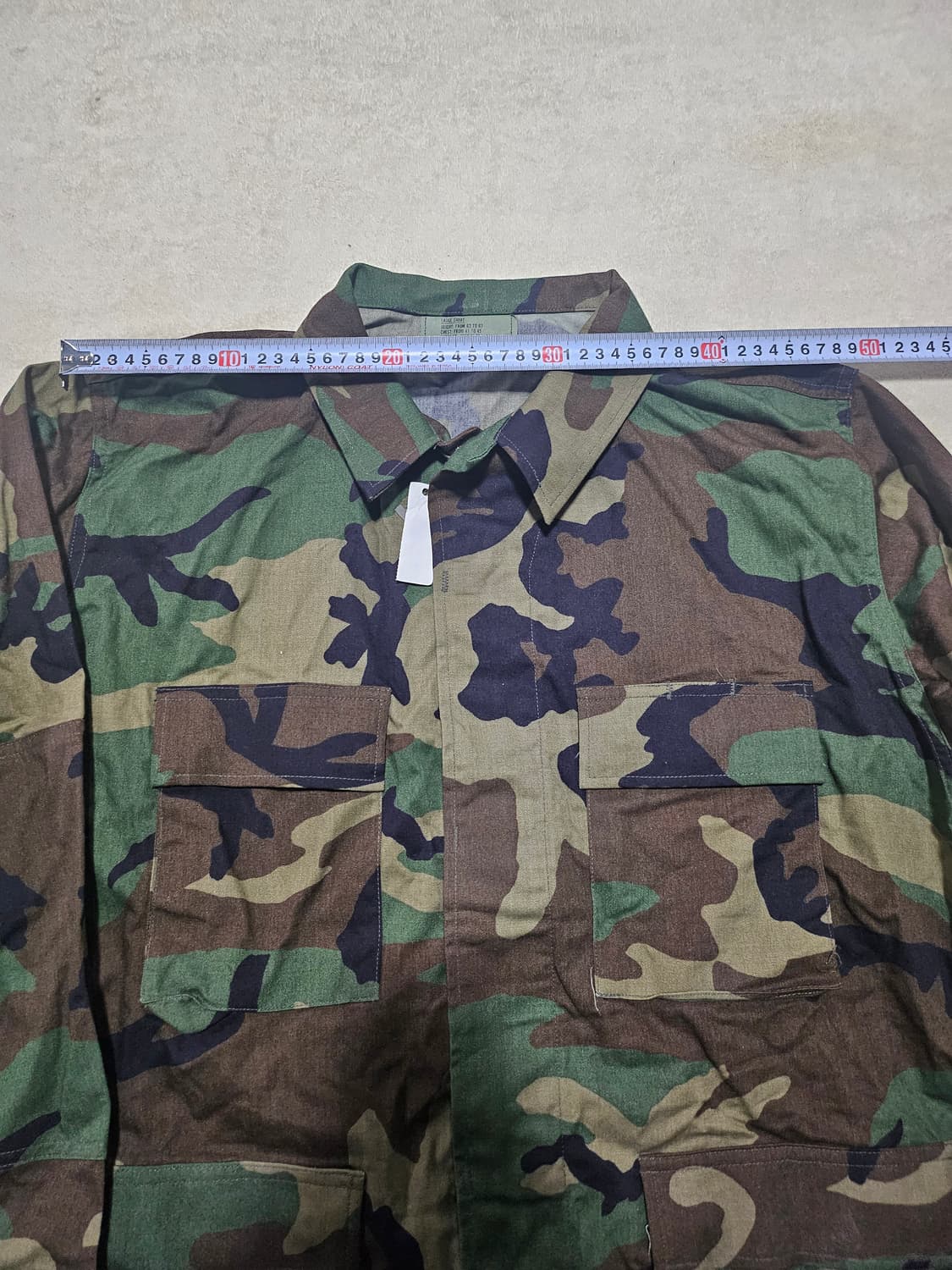 90s 미군오리지날 우드랜드 bdu 신품 L 상품이미지7