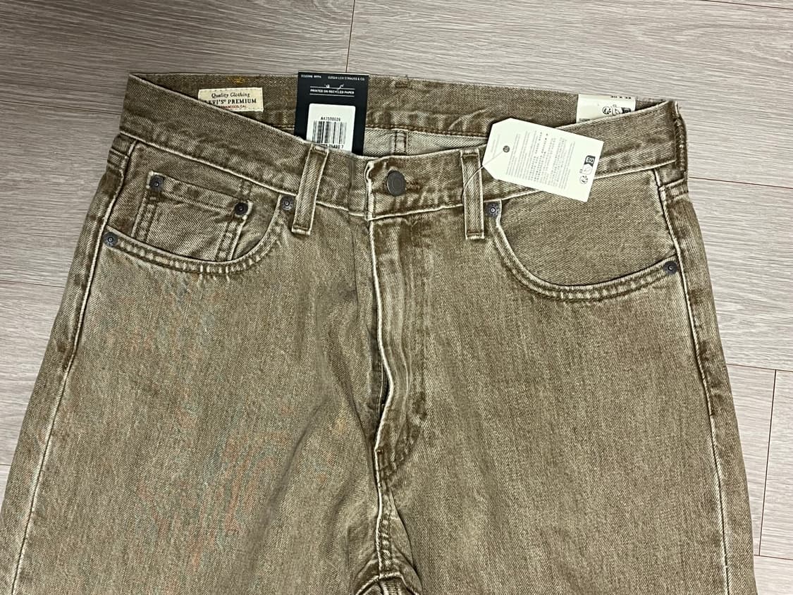 (국내미발매,새상품) 리바이스 578 데님 프리미엄 라인 청바지 상품이미지4