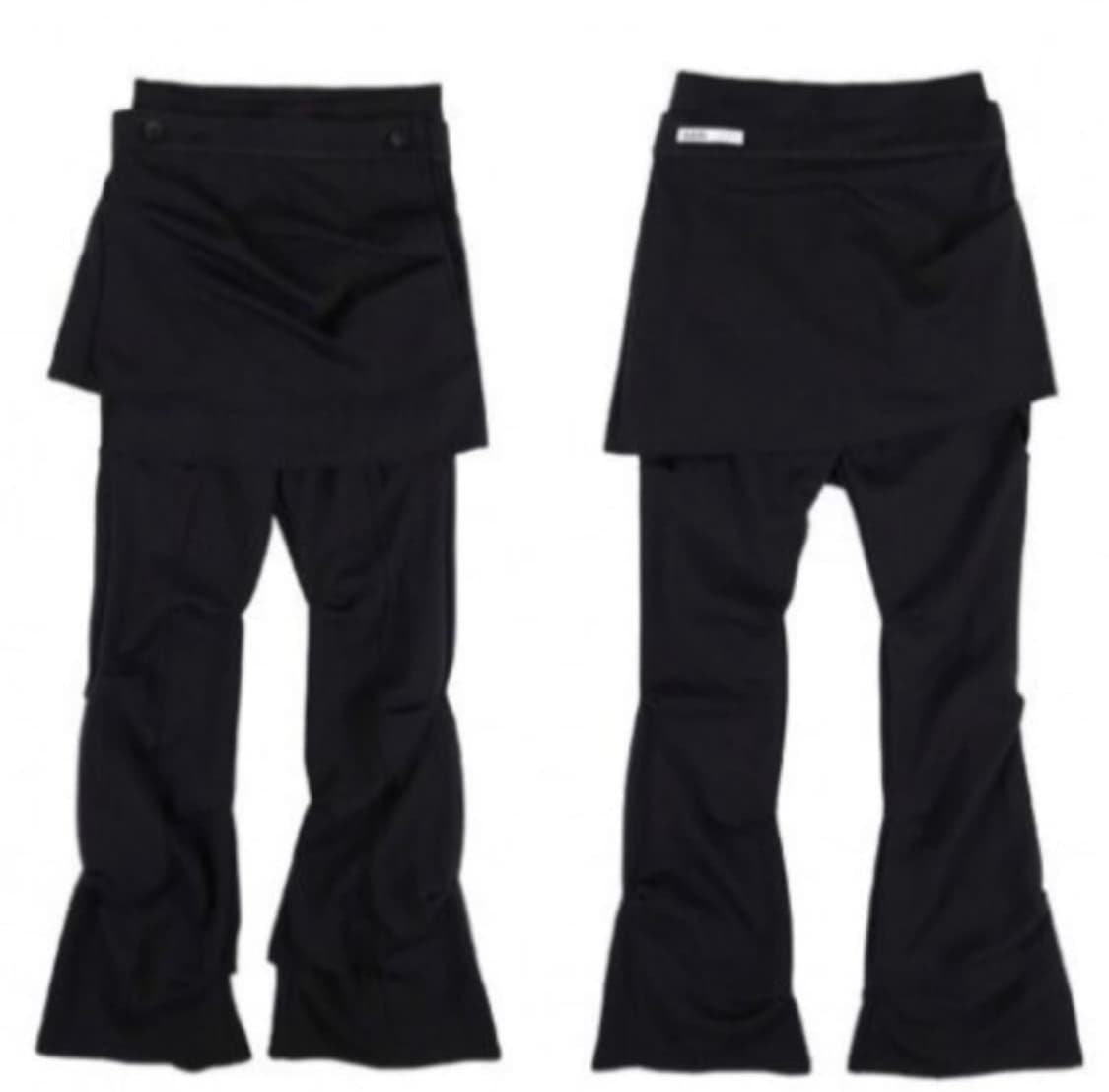 오호스 핀턱 랩스커트팬츠 상품이미지1