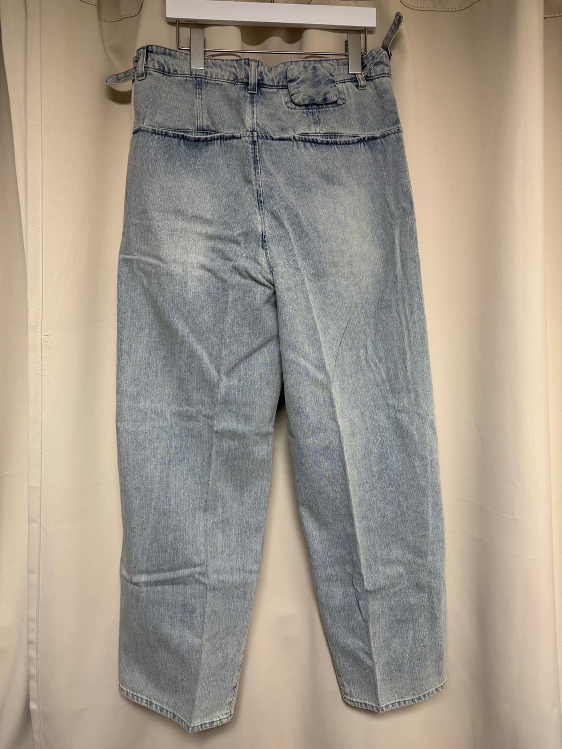 폴리테루 6포켓 루즈드 데님 1.2v 블리치드 아이스 3 팝니다 상품이미지2