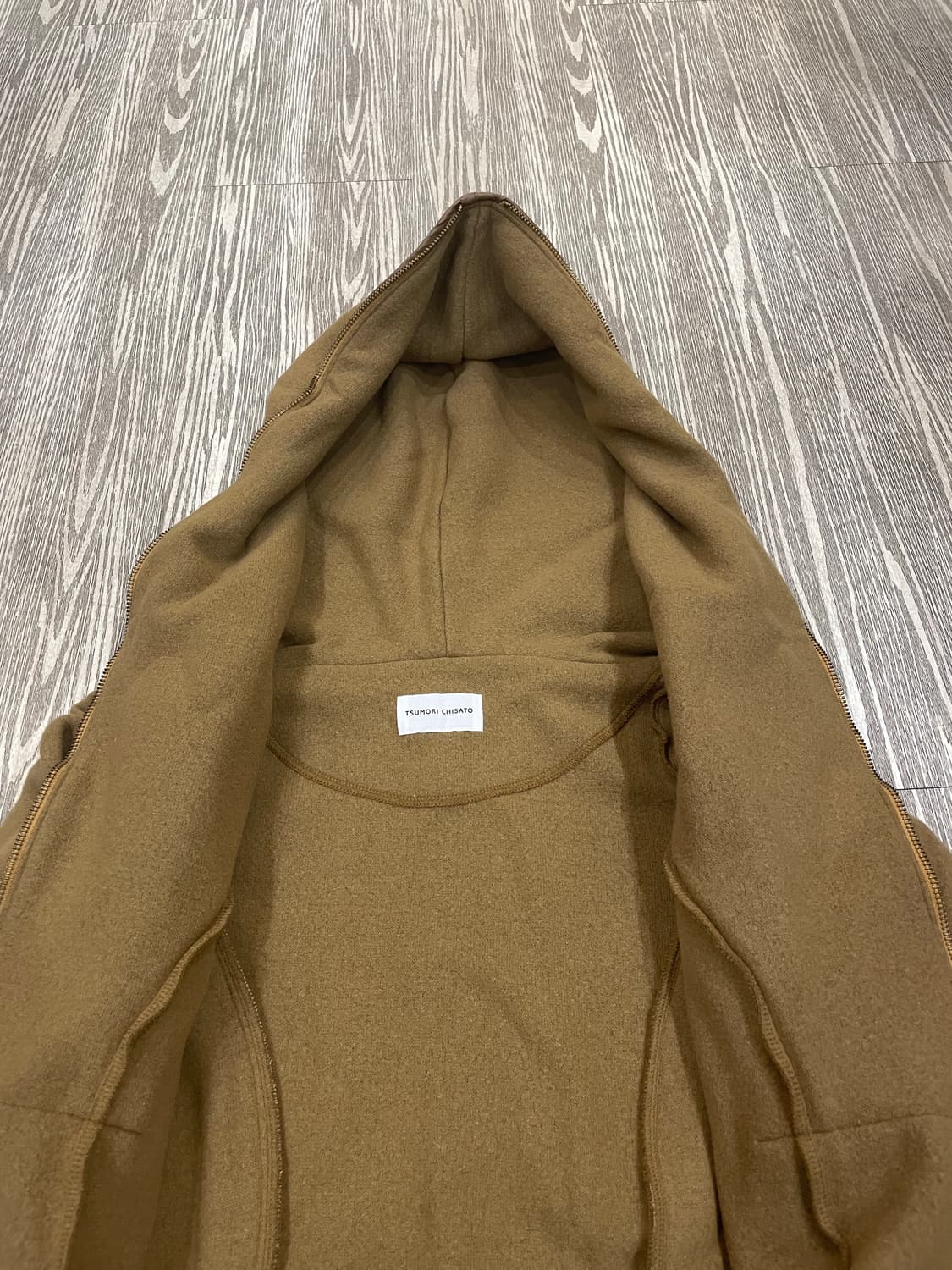 tsumori chisato curved line hoodie 상품이미지4