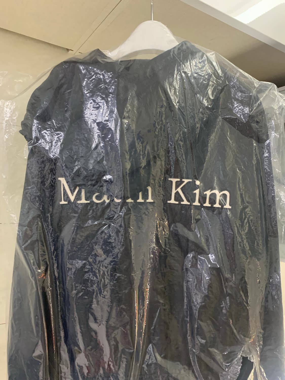 마뗑킴 레더 후디 크롭 점퍼 블랙 상품이미지6