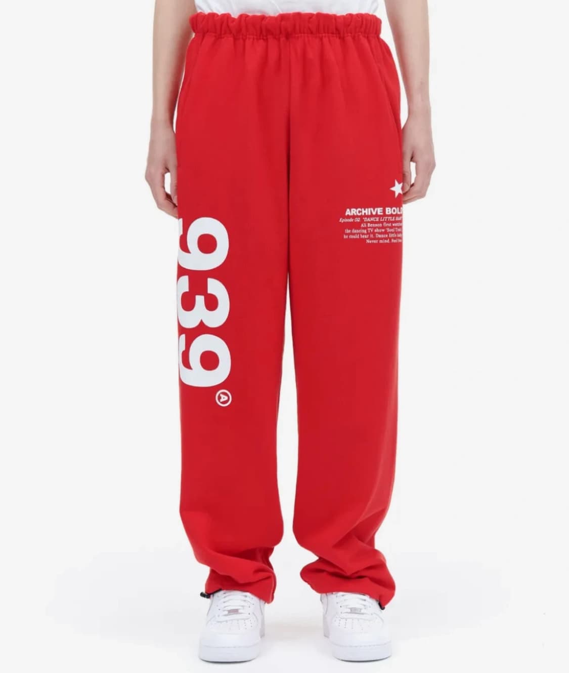 아카이브볼드939 레드 팬츠 상품이미지1