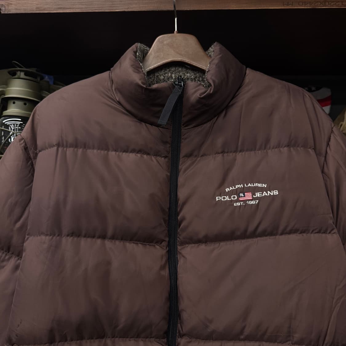 폴로 진스 컴퍼니 by 랄프로렌 헤링본 라이닝 푸퍼 파카 패딩 N140 상품이미지3