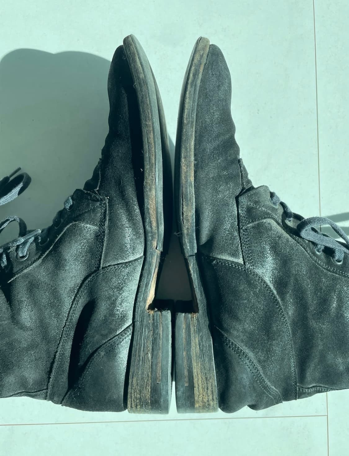 마르지엘라 스웨이드 컴뱃 부츠 상품이미지4