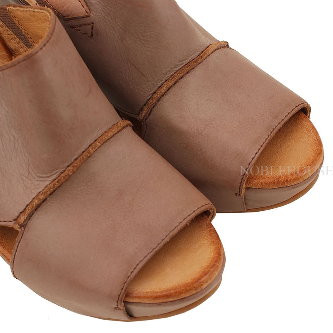 나야 인디언핑크 빈티지 슬링백 웨지 샌들 37.5 상품이미지6