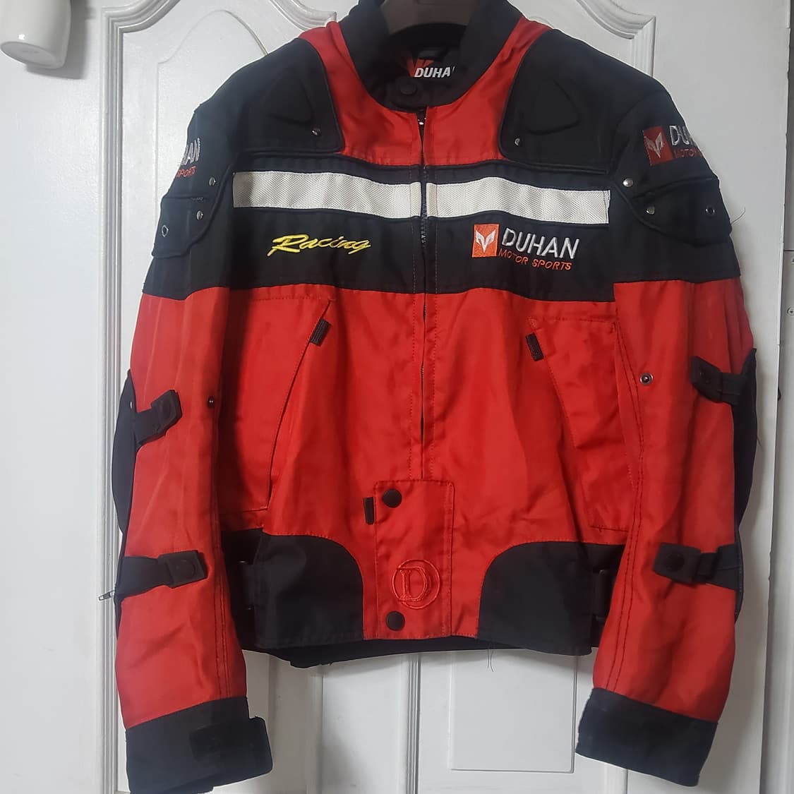 두한 DUHAN 오토바이 레이싱 바이크 자켓 라이더 라이딩 봄 가을용 상품이미지1