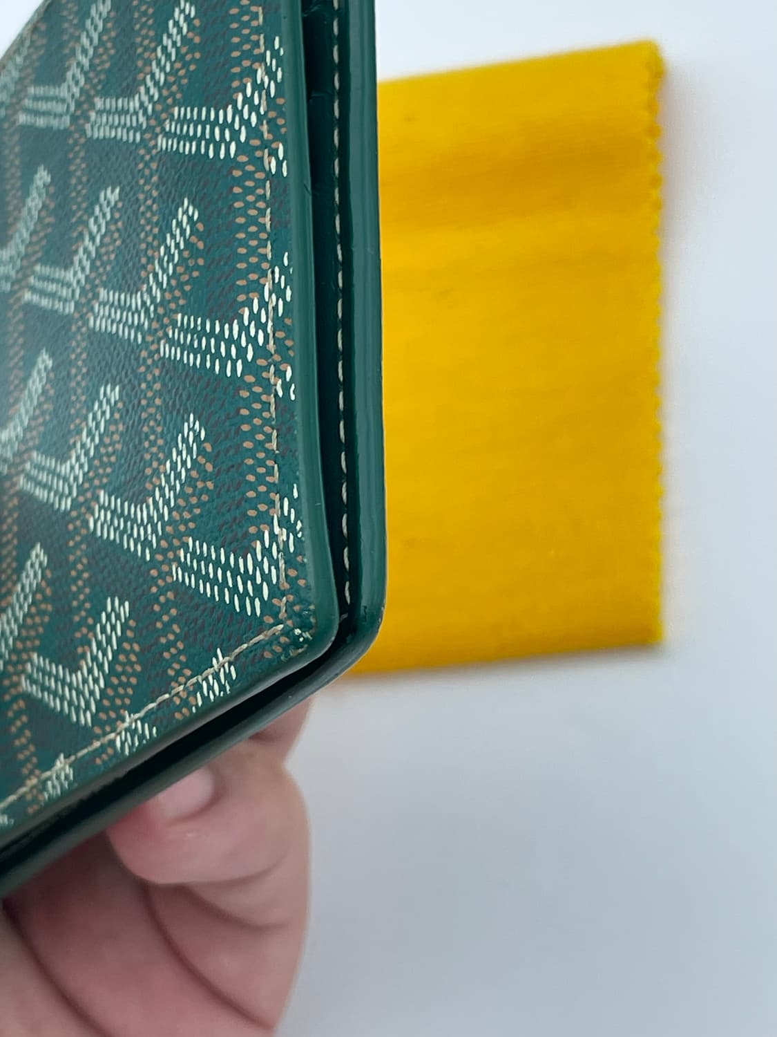 [ 정품 / 풀구성 ] 고야드 빅투와르 반지갑 스페셜 컬러 그린  상품이미지8