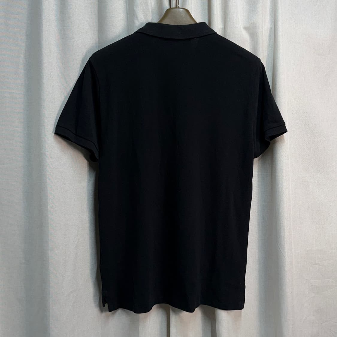 XL 폴로 랄프로렌 블랙 반팔 폴로티 카라티 상품이미지4