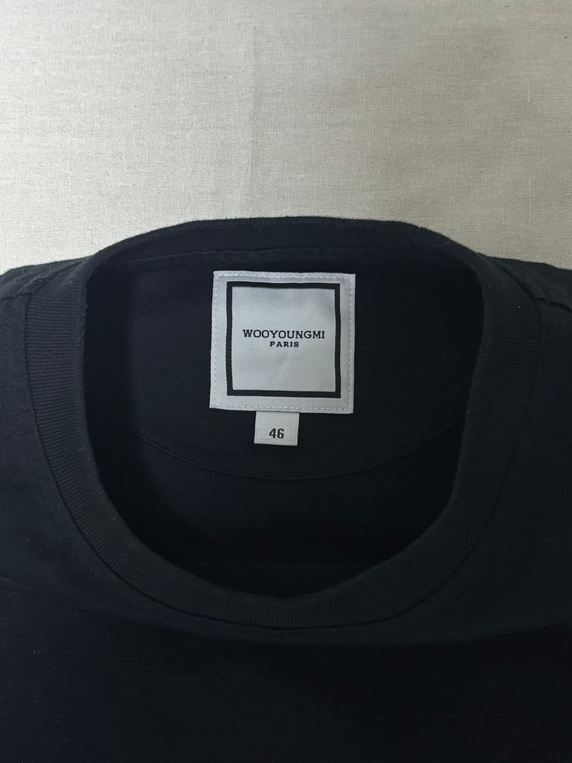 25ss) 우영미 백로고 코랄 반팔 티셔츠 [46] 상품이미지4