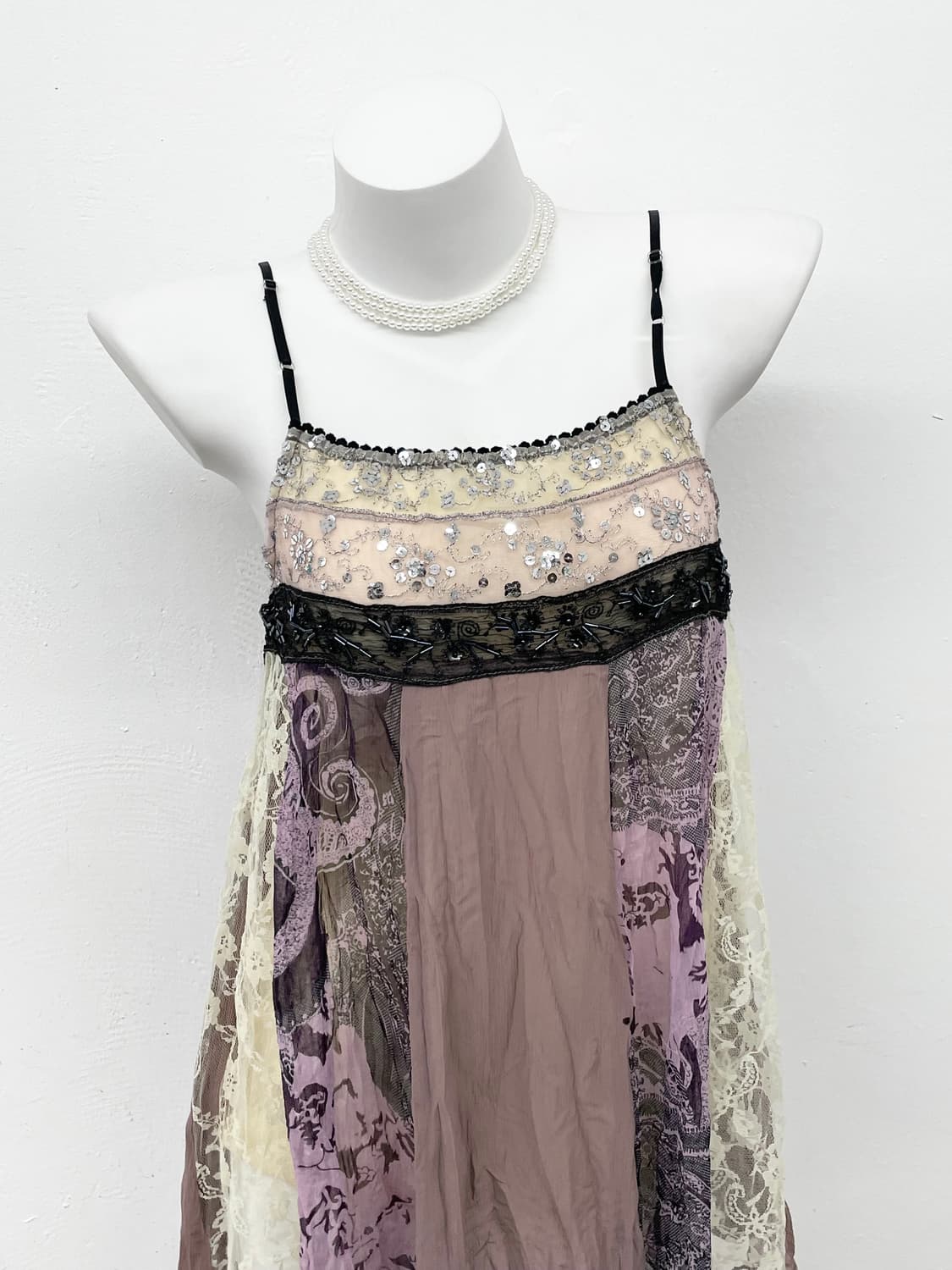 오리엔탈 페어리 비즈 디테일 슬리브리스 상품이미지2