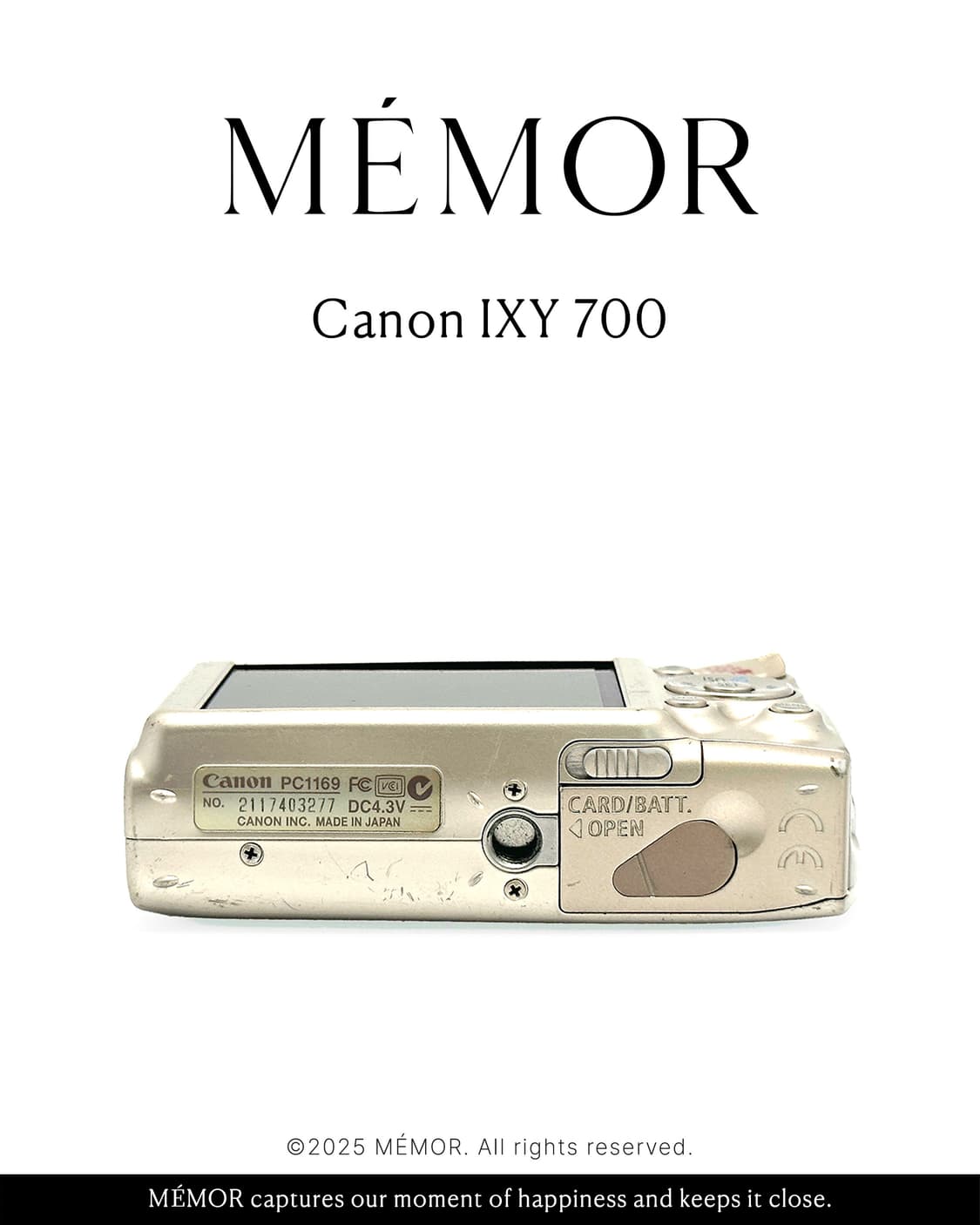 아일릿 원희 사용🩷Canon IXY 700(IXUS 700) 캐논 디카 상품이미지4