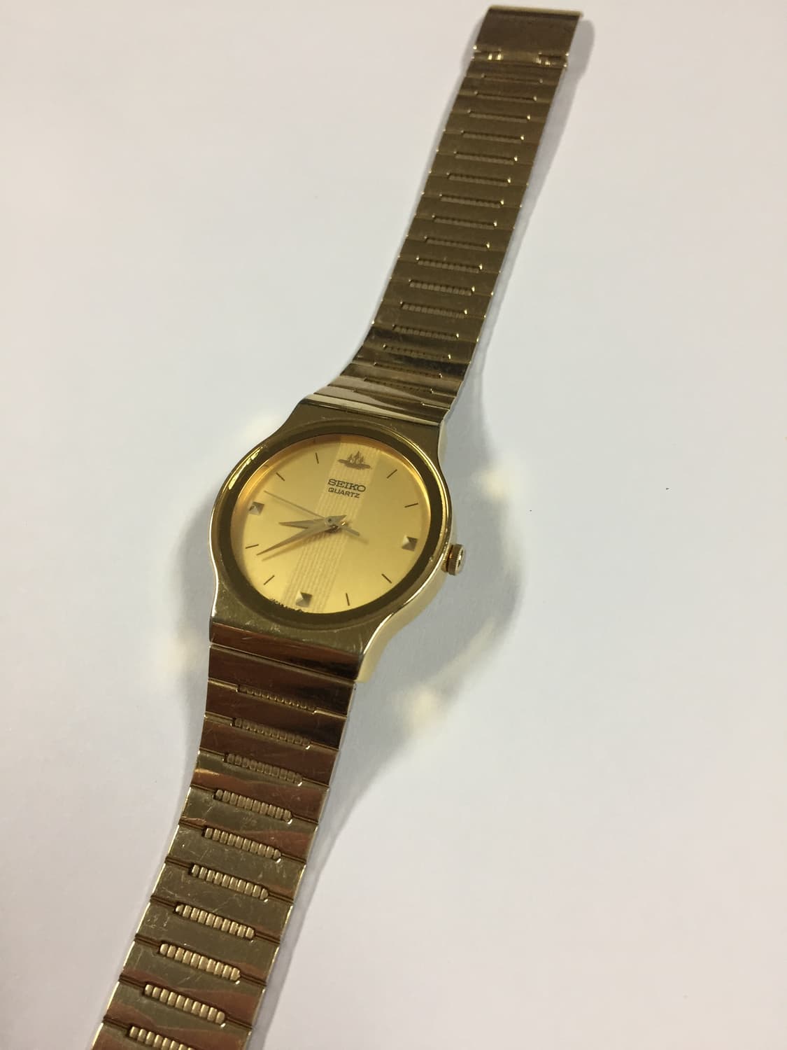 90s seiko quatz gold dress watch 상품이미지6