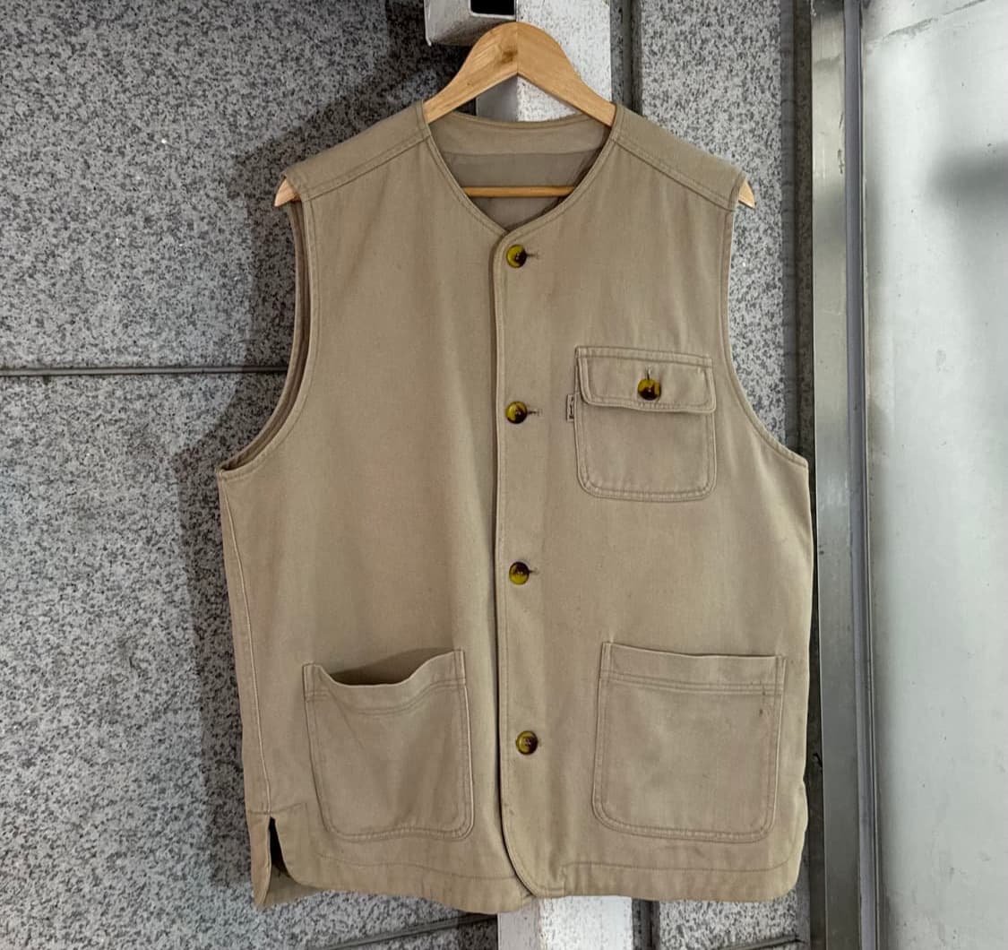 빈티지 J.VIM 코튼 베스트 상품이미지1