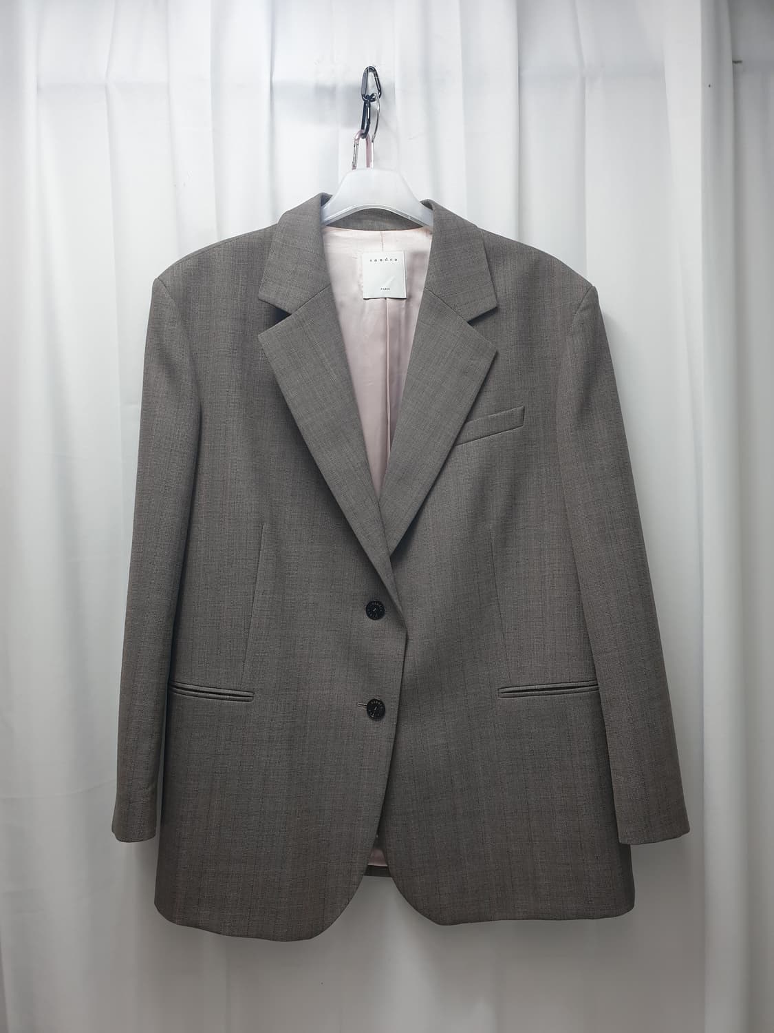 새상품) 산드로 체크 블레이저 자켓 2 상품이미지1