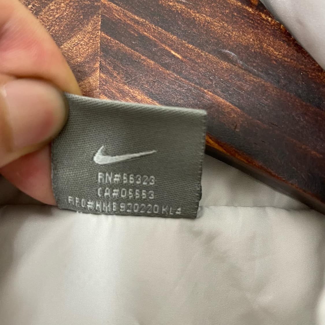 2002 나이키 NIKE 사이드라인 화이트 바람막이 상품이미지6