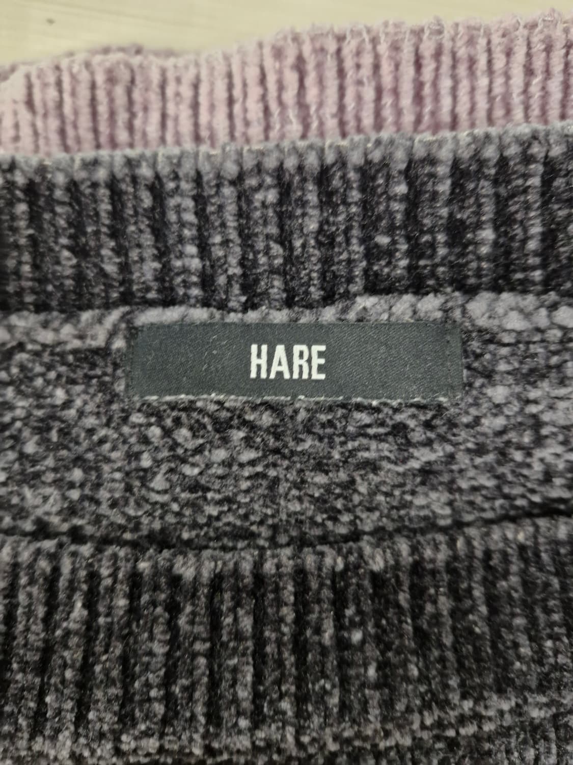 HARE 하레 라메라인 하이쇼크 니트 풀오버(F) 상품이미지9