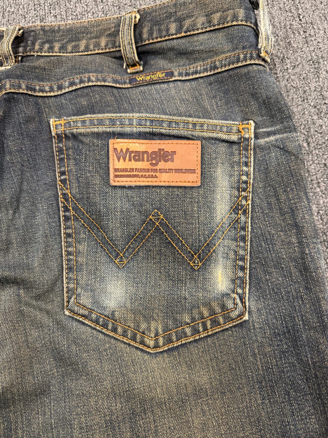 33)랭글러 빈티지 데님팬츠 상품이미지5