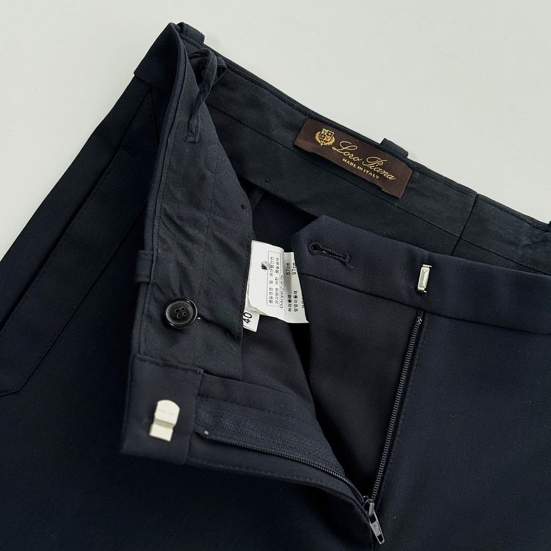 로로피아나 스트레이트 코튼 팬츠 상품이미지2