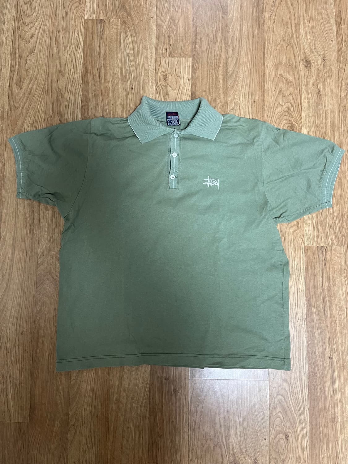 90s old stussy 올드 스투시 폴로 셔츠 상품이미지1