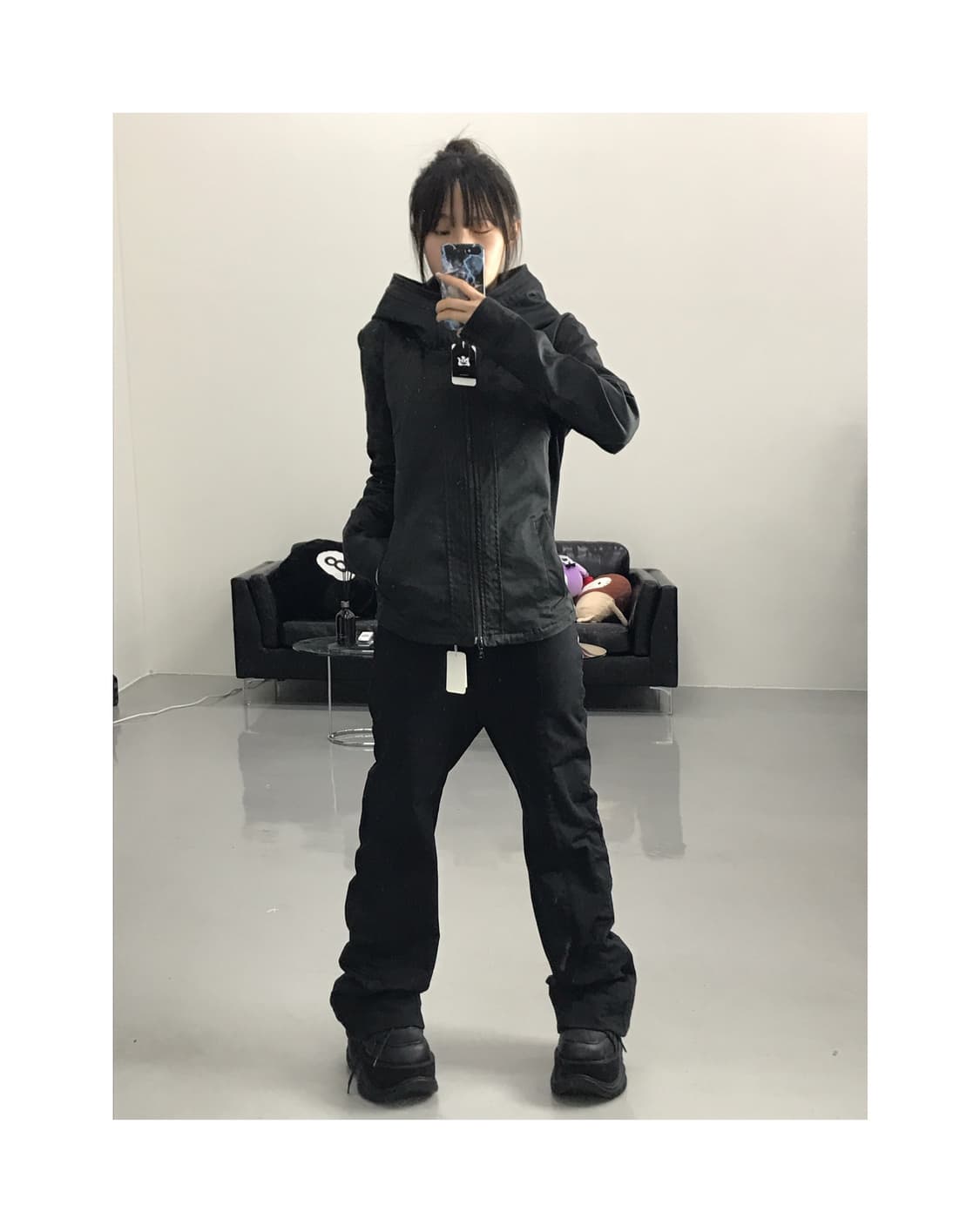 No Id. Poly Detail High Neck Jackets 상품이미지1