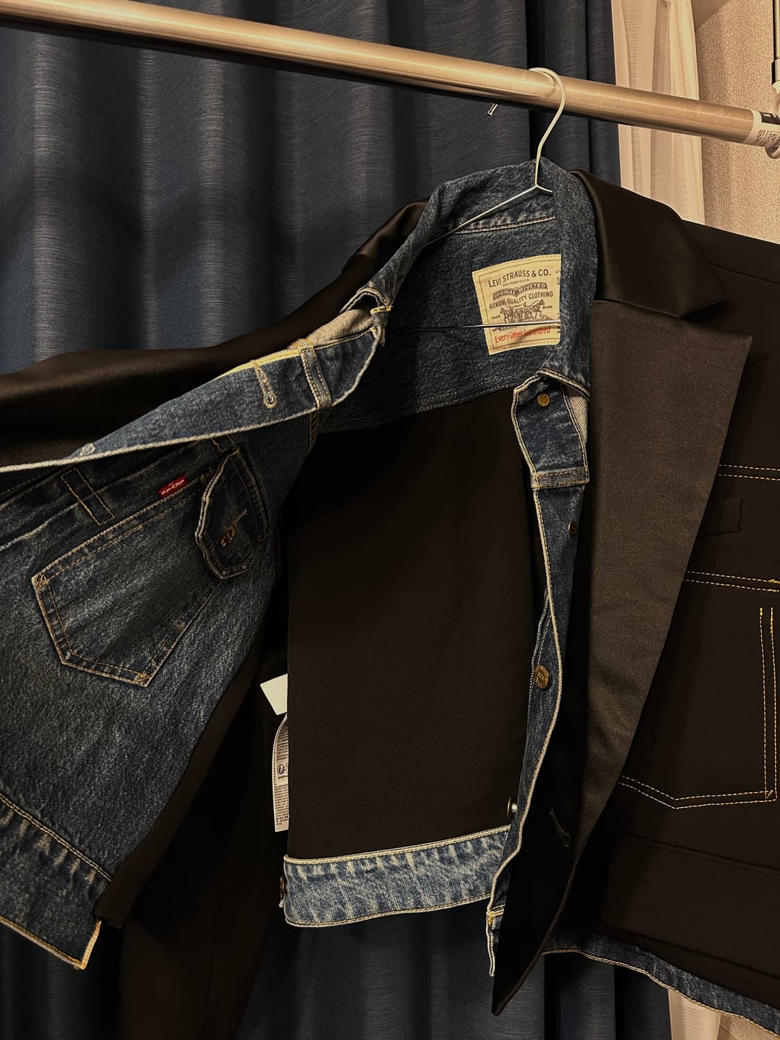 sacai × Levi’s 사카이 리바이스 콜라보 자켓 S 새상품 상품이미지5