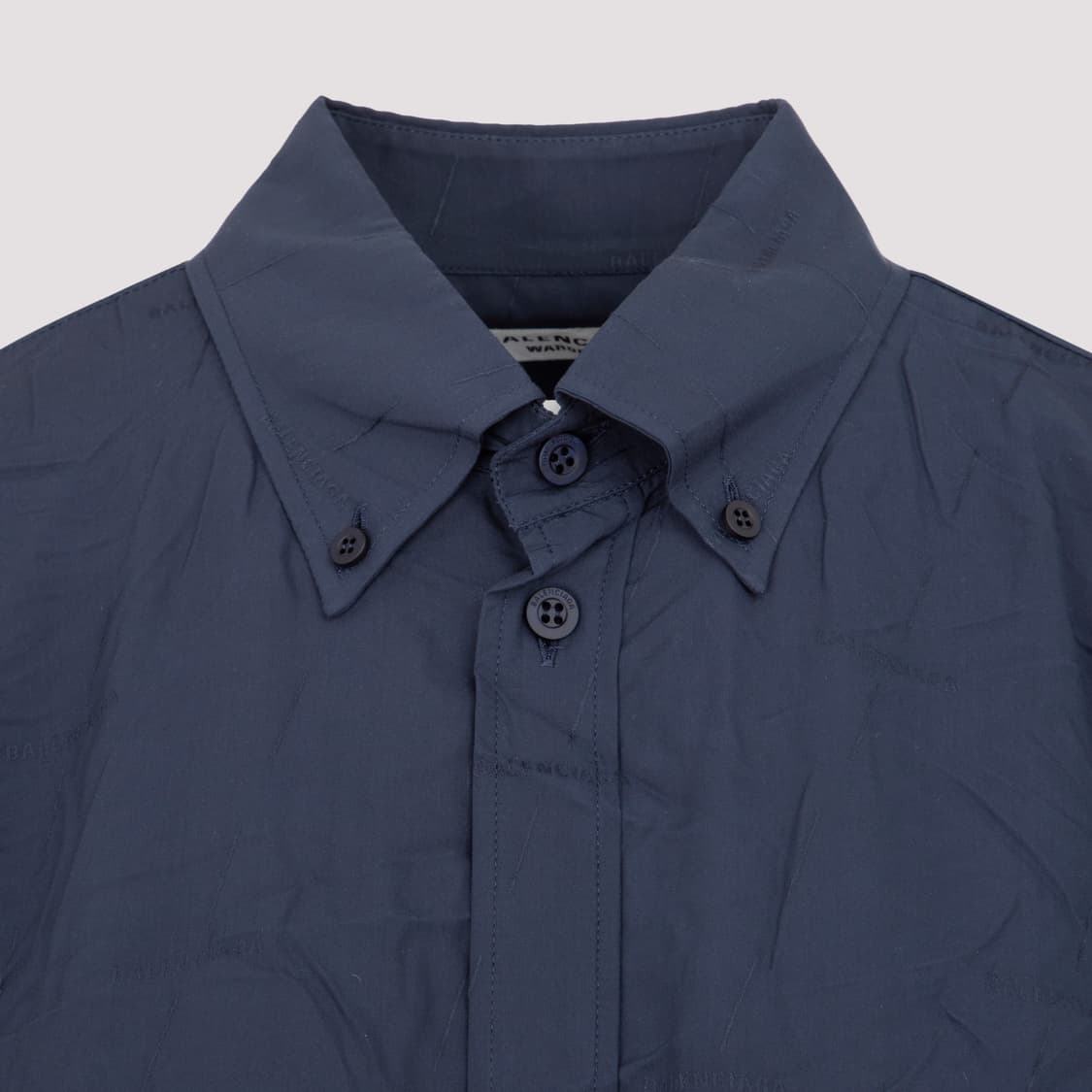 발렌시아가 / 올오버 링클 이펙트 라이오셀 라지핏 셔츠 / 36 상품이미지2