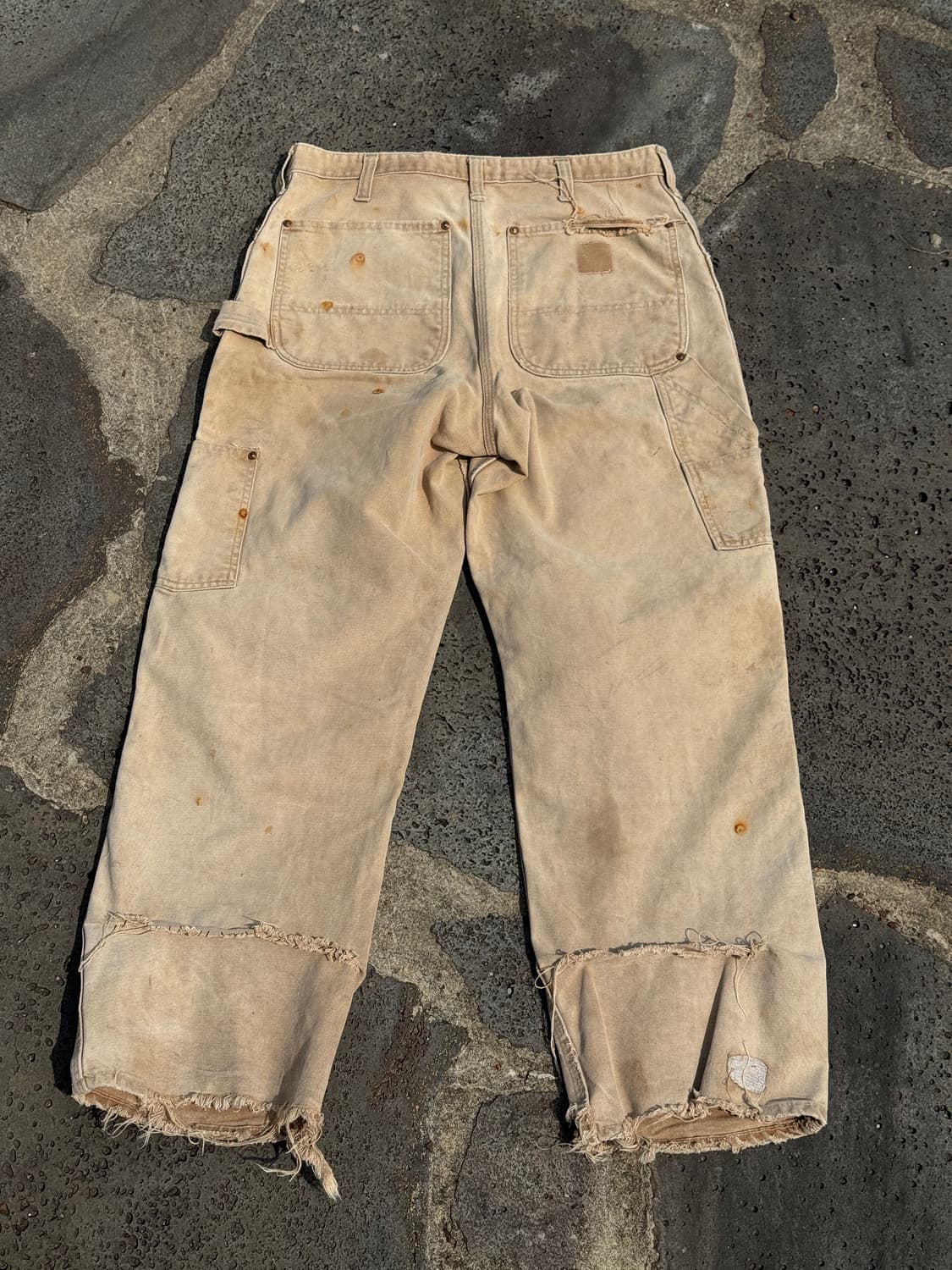 60s 빈티지 보로 칼하트 더블니 팬츠 상품이미지8