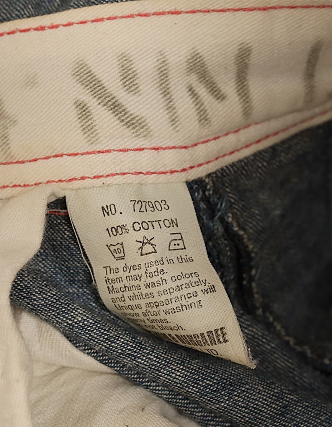 DENIM& DUNGAREE Washed Denim  상품이미지10