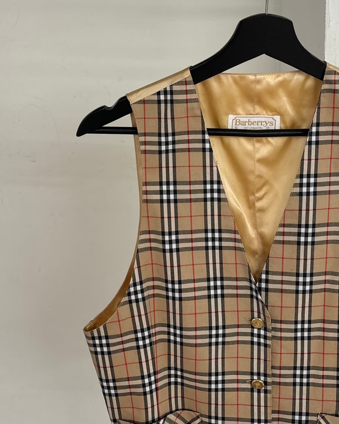 버버리 노바 체크 테일러드 베스트 상품이미지3