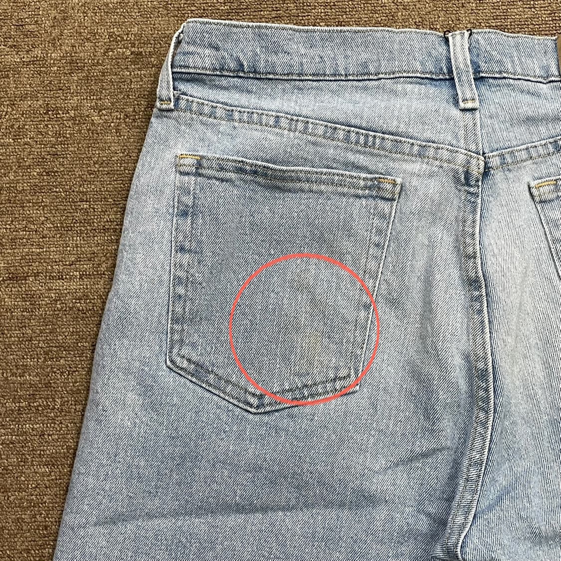 (32) Wrangler 랭글러 데님 반바지 상품이미지3