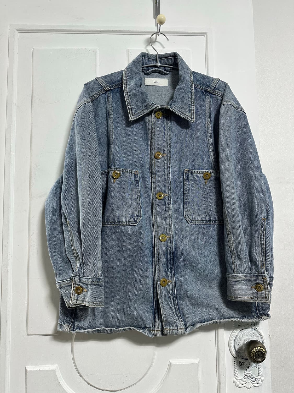 던스트 데님 셔켓 상품이미지1