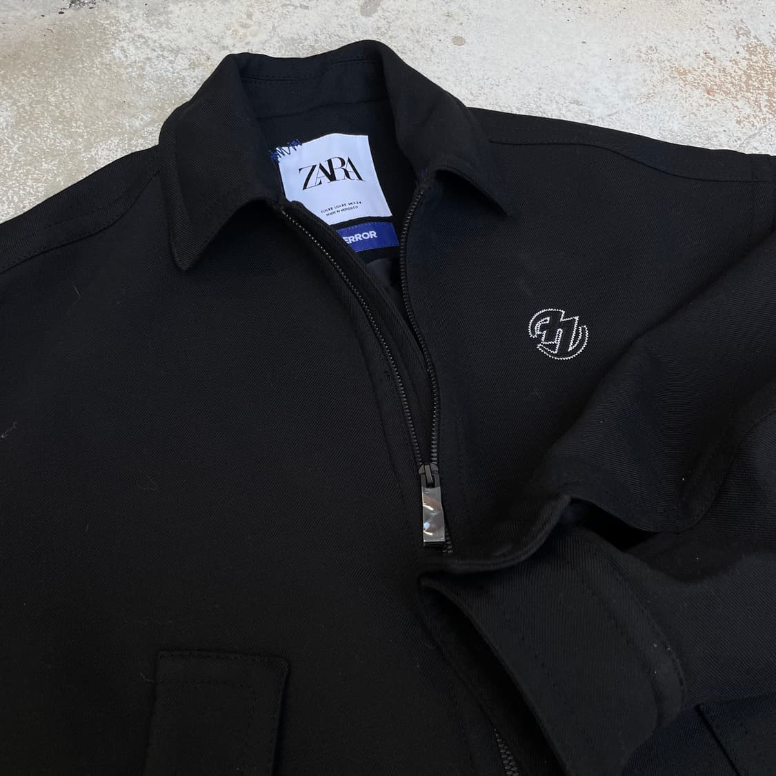 자라 아더에러 양모 블루종 자켓 상품이미지1