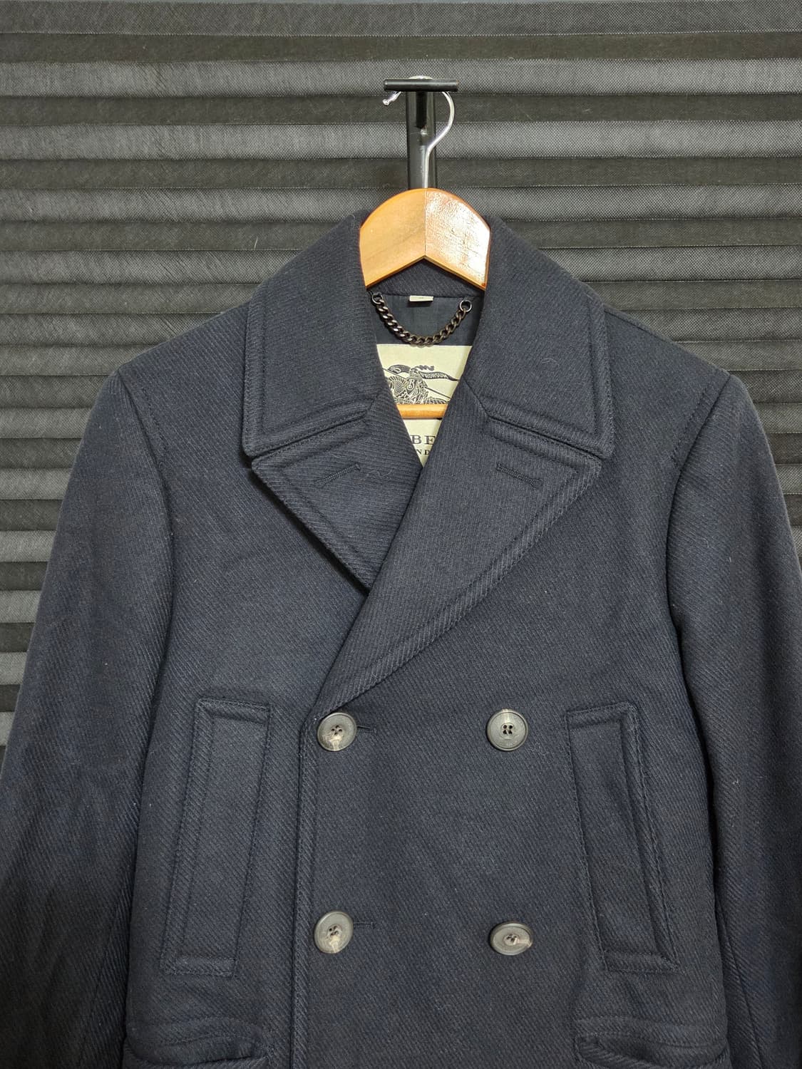 (정품) [버버리 런던] 울 더블 브레스티드 코트 | 00098 상품이미지2